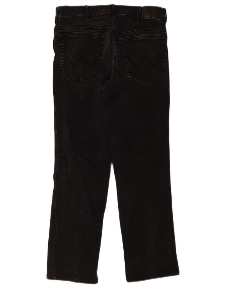 Wrangler Herren-Jeans mit normaler Passform, gerade Passform, W34, L32, graue Baumwolle