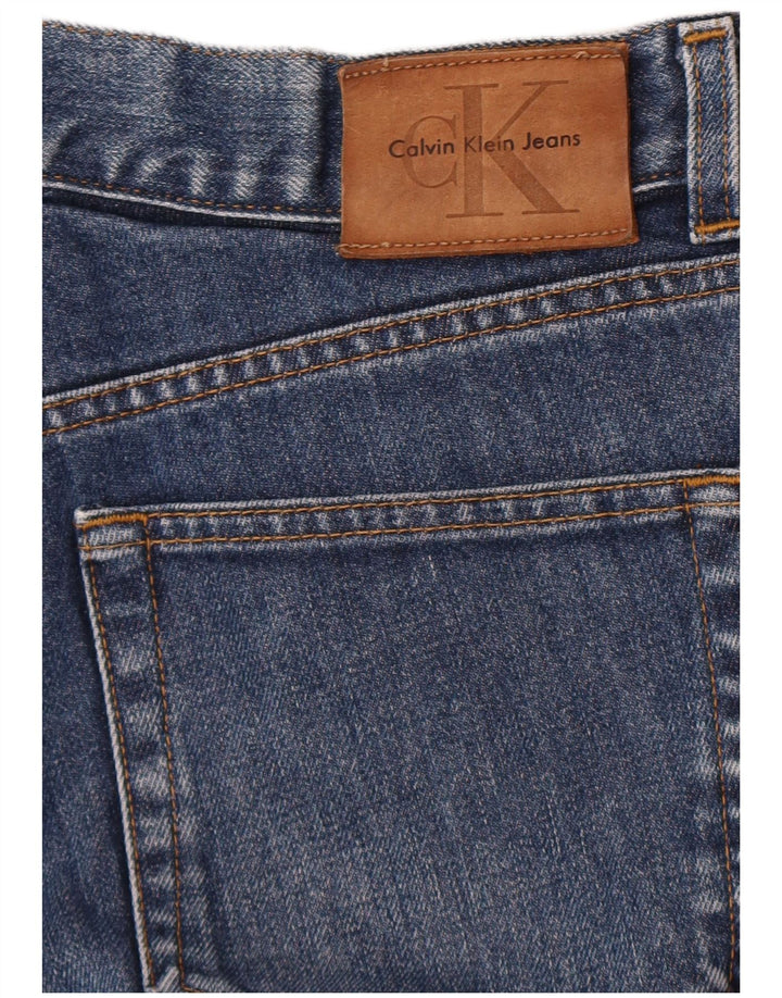 Calvin Klein Herren Straight Jeans W31 L30 Blau
