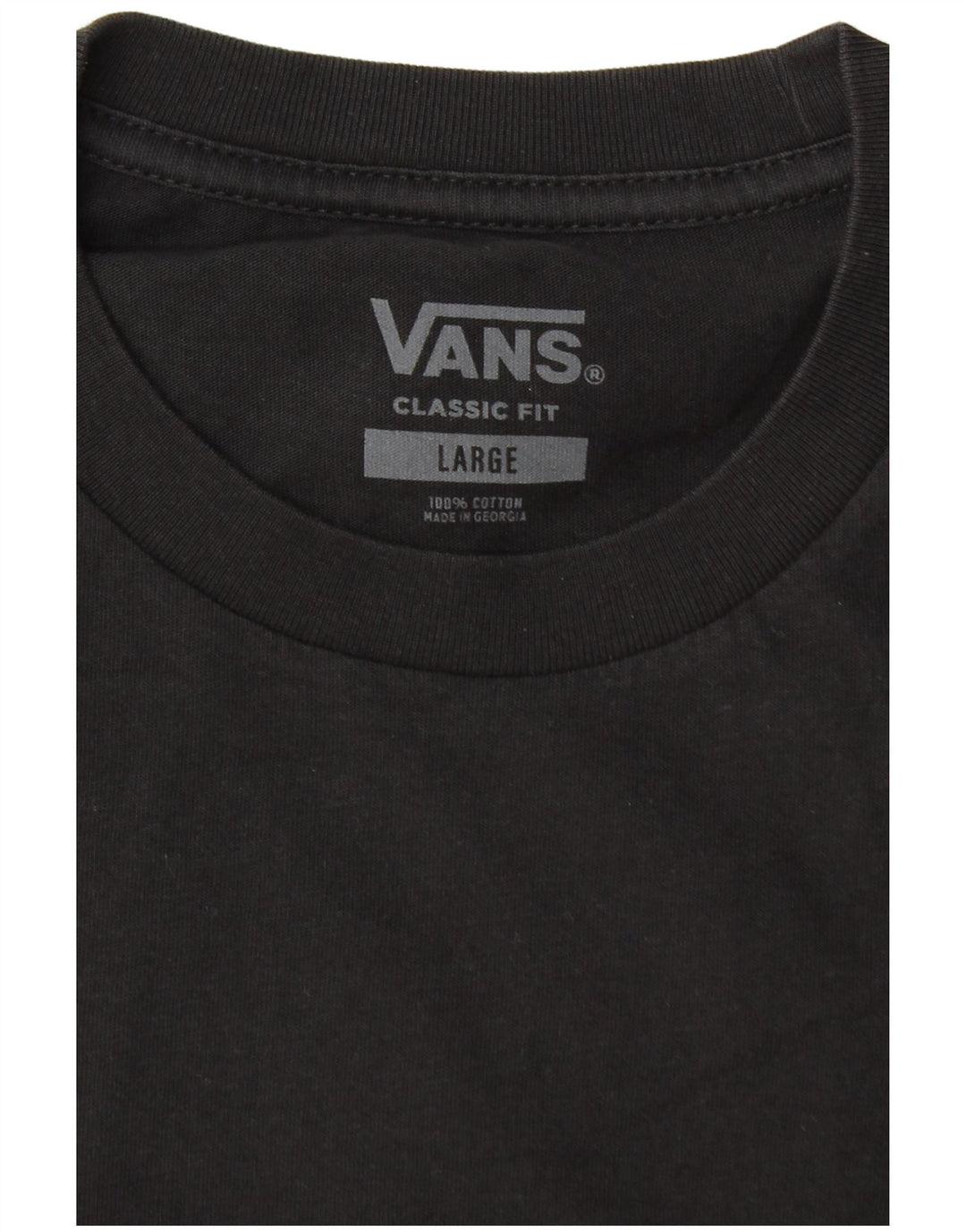 Vans Herren-T-Shirt mit klassischer Passform, groß, Schwarz, Farbblock