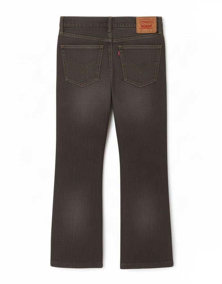 Levi's Herren 527 Bootcut Jeans W32 L27 Graue Baumwolle