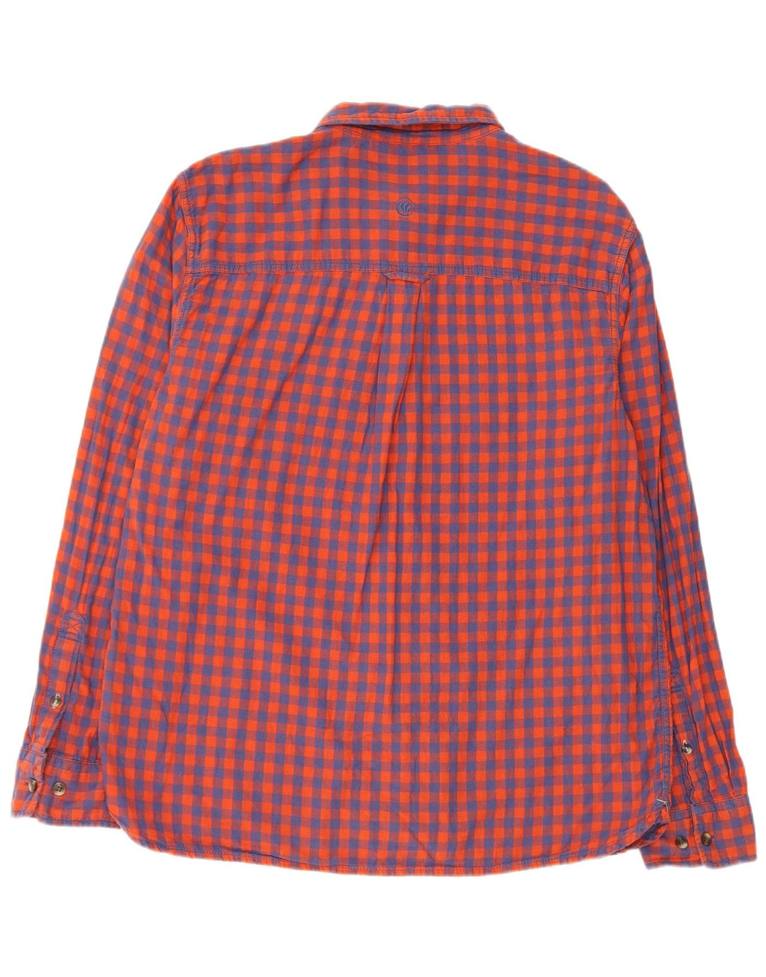 Fat Face Herrenhemd XL aus roter Gingham-Baumwolle