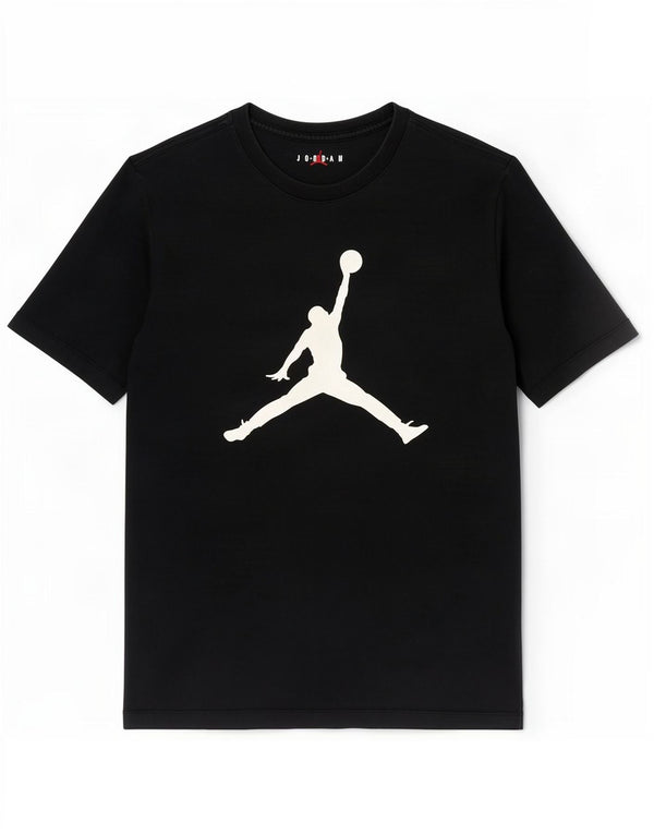 Jordan Herren-T-Shirt mit Standard-Passform, mittelschwarz, Baumwolle