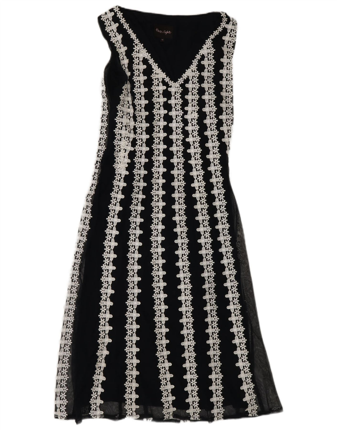 PHASE EIGHT Ärmelloses Maxikleid für Damen, Gr. 40, Größe S, Marineblau, geblümt