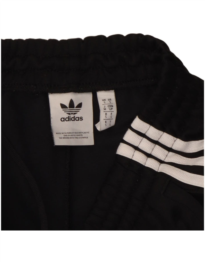 ADIDAS Mens Tracksuit Trousers Joggers Small  Black Polyester