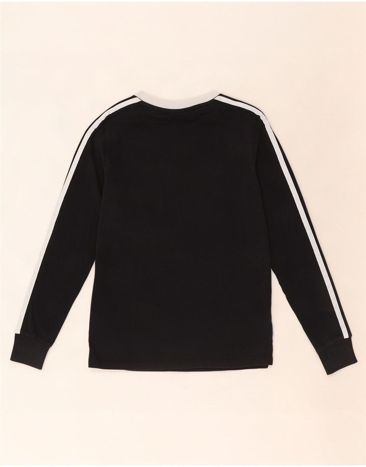 Adidas Damen Top Langarm UK 4 XS Schwarz