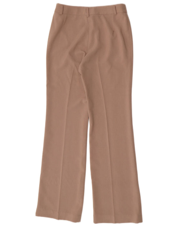 Vintage Damen gerade Anzughose UK 6 XS W26 L30 Beige