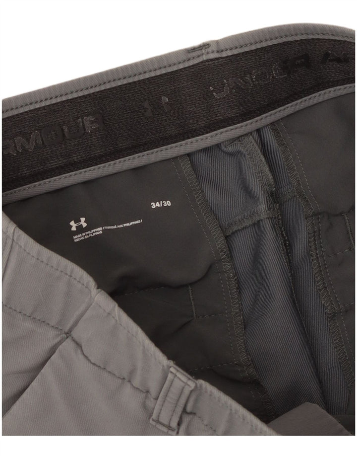 Under Armour Herren Straight Chino Hose W34 L30 Grau