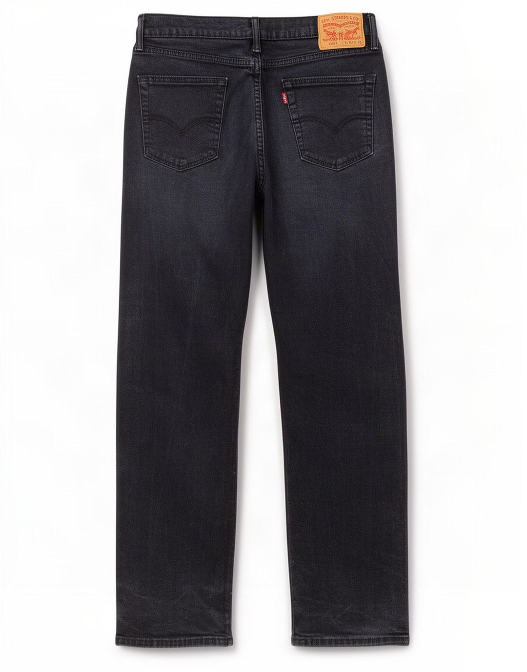 Levi's Herren 514 Straight Jeans W34 L34 Marineblaue Baumwolle