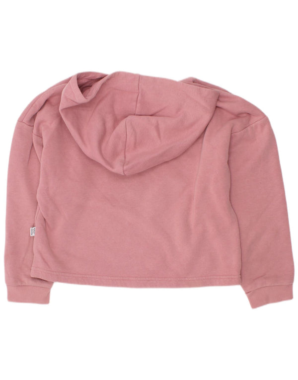 Puma Mädchen Grafik-Hoodie-Pullover, 7–8 Jahre, rosa Baumwolle