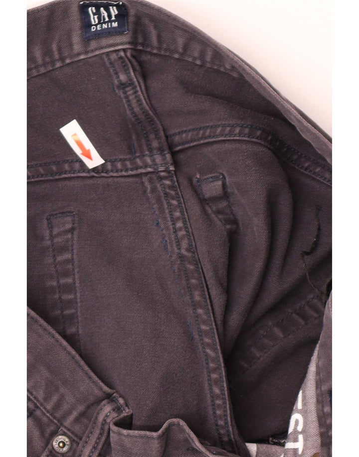 Gap Damen Straight Jeans W32 L32 Braune Baumwolle