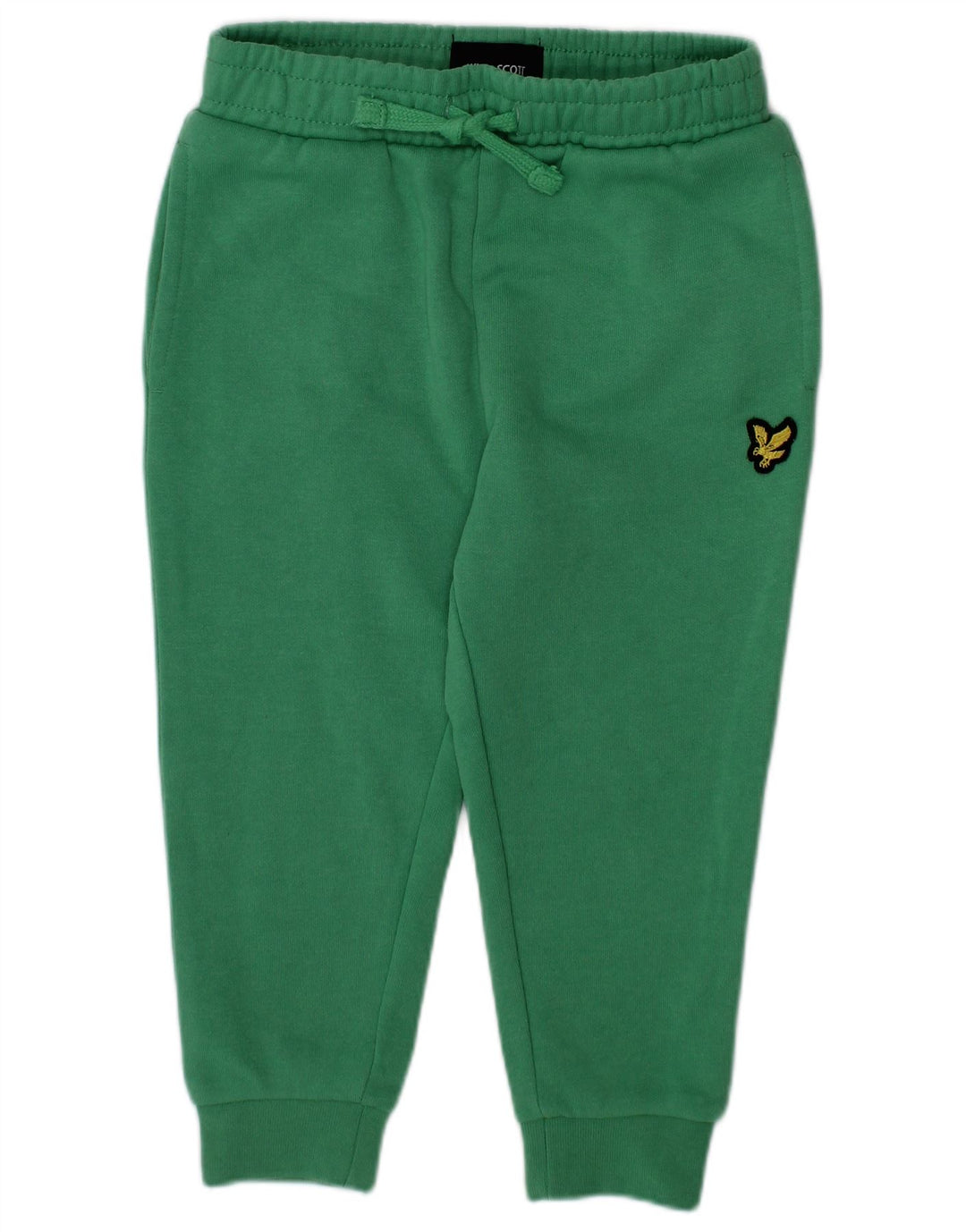 Lyle & Scott Baby-Mädchen-Trainingshose, 18–24 Monate, grüne Baumwolle