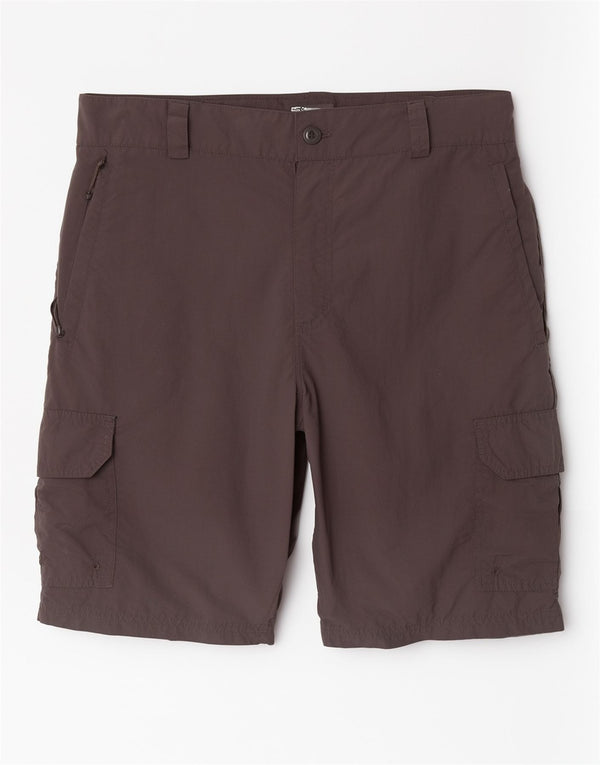 Mountain Warehouse Herren-Cargoshorts, W36, Größe L, Grau, Polyamid
