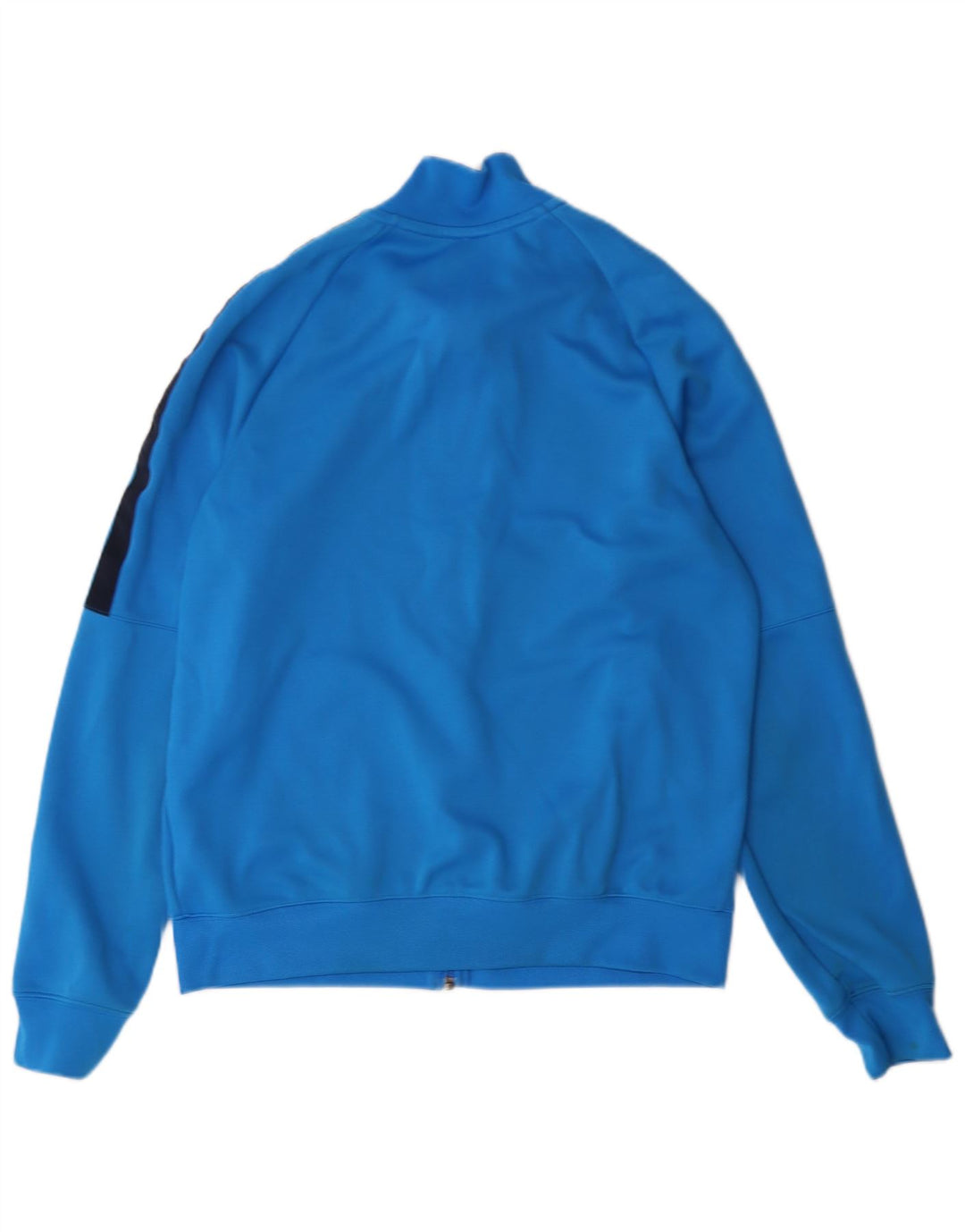 Nike Herren-Trainingsanzugoberjacke aus mittelblauem Polyester
