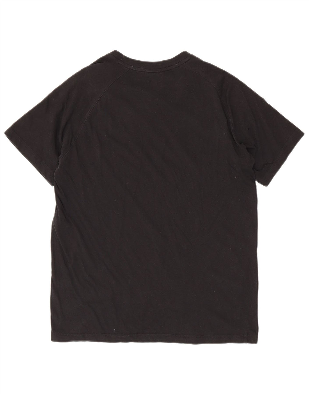 Champion Damen Grafik-T-Shirt-Oberteil UK 14 Medium Schwarz