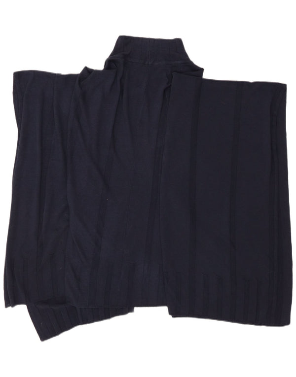 Marks & Spencer Poncho-Pullover für Damen, Einheitsgröße, marineblaue Viskose