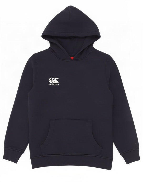 Canterbury Kapuzenpullover für Jungen, 11–12 Jahre, marineblaue Baumwolle
