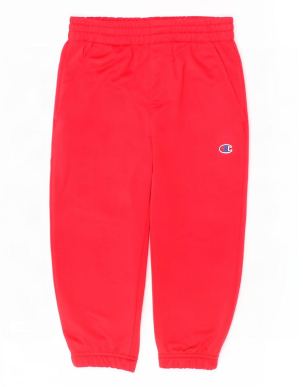 Champion Jogger-Trainingshose für Jungen, 18–24 Monate, rotes Polyester