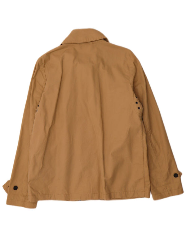 Gap Damen Utility-Jacke UK 14 Mittelbeige Baumwolle