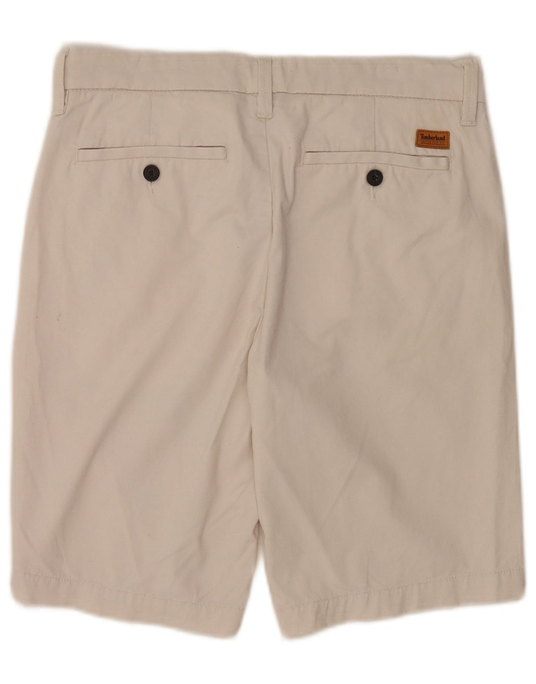 Timberland Herren Chinoshorts W29 Medium Off White Baumwolle