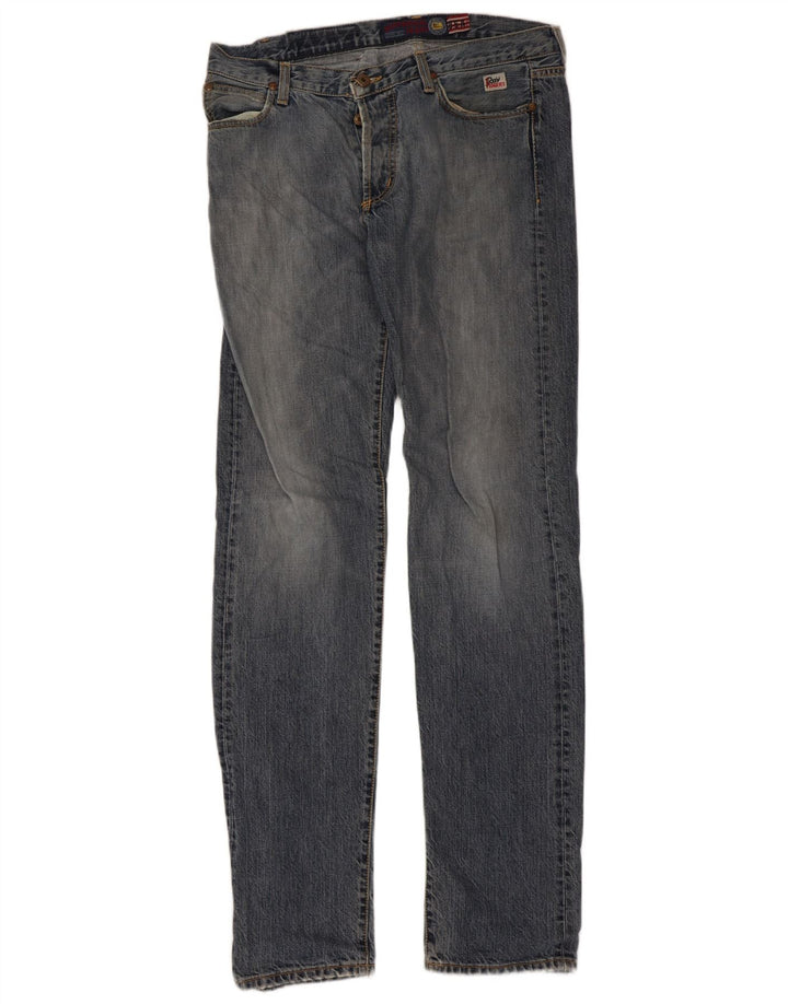 Roy Rogers Damen Slim Jeans W32 L35 Blaue Baumwolle