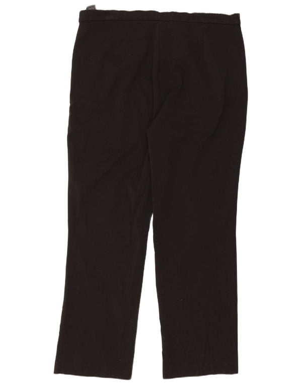 Marks & Spencer Damen Freizeithose UK 14 Large W34 L30 Schwarz Polyester