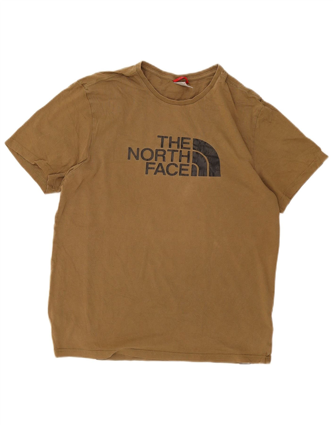 The North Face Herren-T-Shirt mit Grafik, mittlere Khaki-Baumwolle