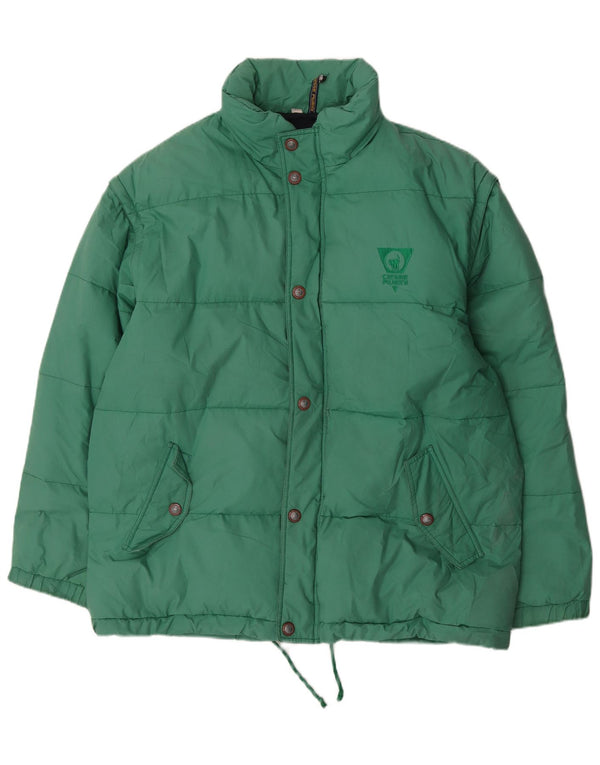 Ciesse Piumini Herren Wattierte Jacke IT 56 3XL Grün Polyester