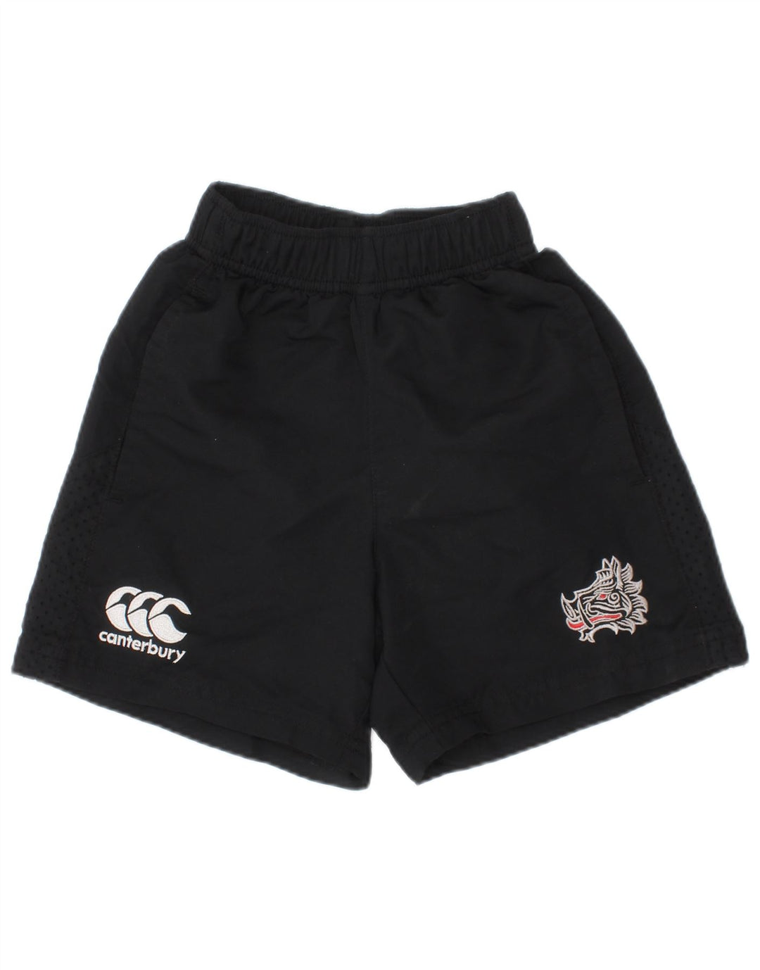 Canterbury Jungen-Sportshorts mit Grafik, 3–4 Jahre, Schwarz