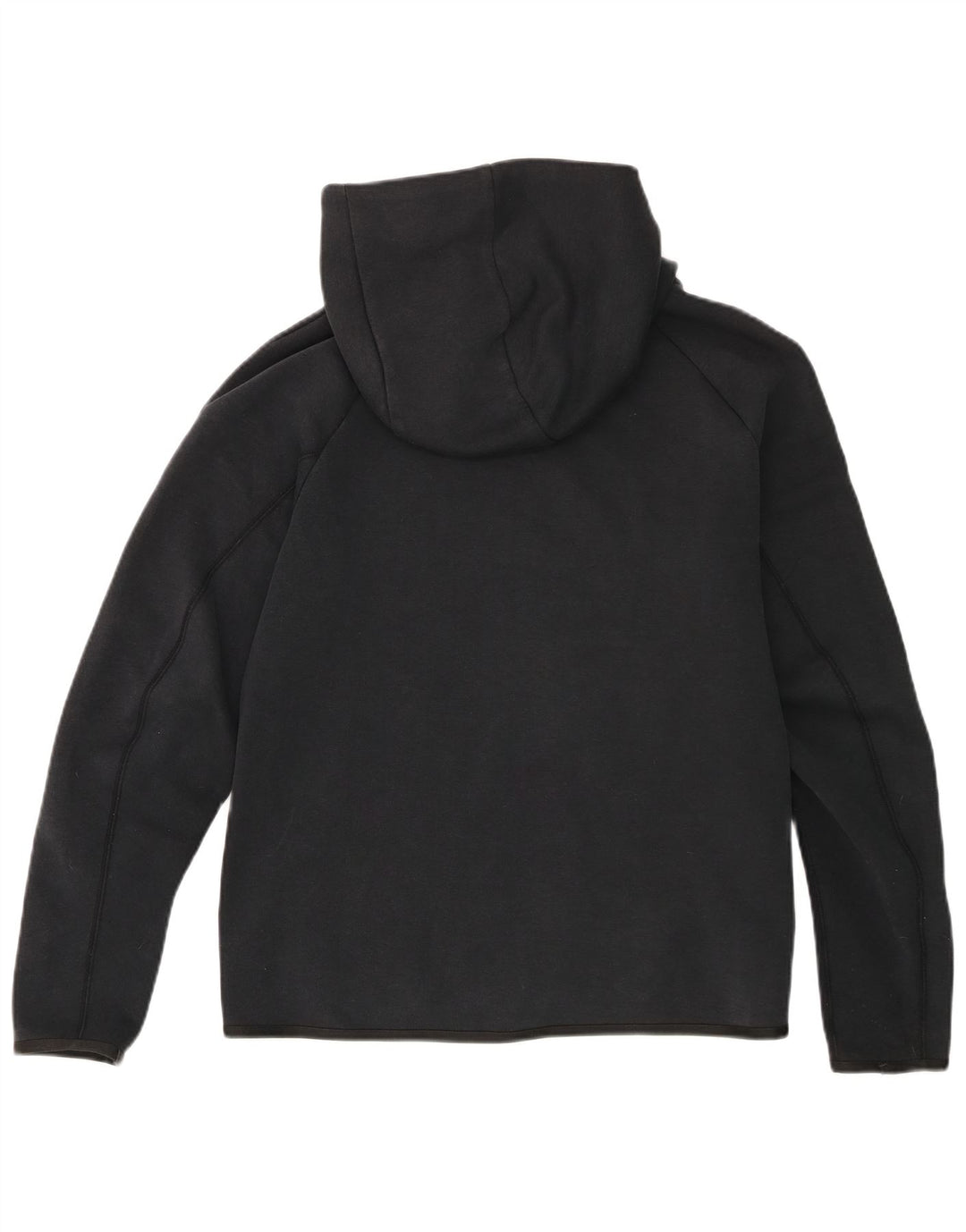 Nike Herren-Kapuzenpullover mit Reißverschluss, Größe S, schwarze Baumwolle