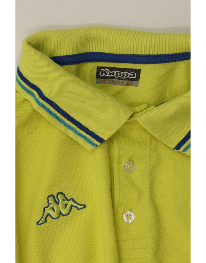 Kappa Herren Poloshirt 2XL Grüne Baumwolle