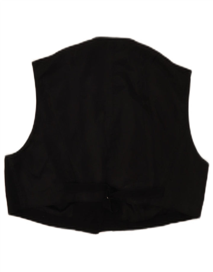 Richmond Damen Crop Weste UK 14 Medium Schwarz