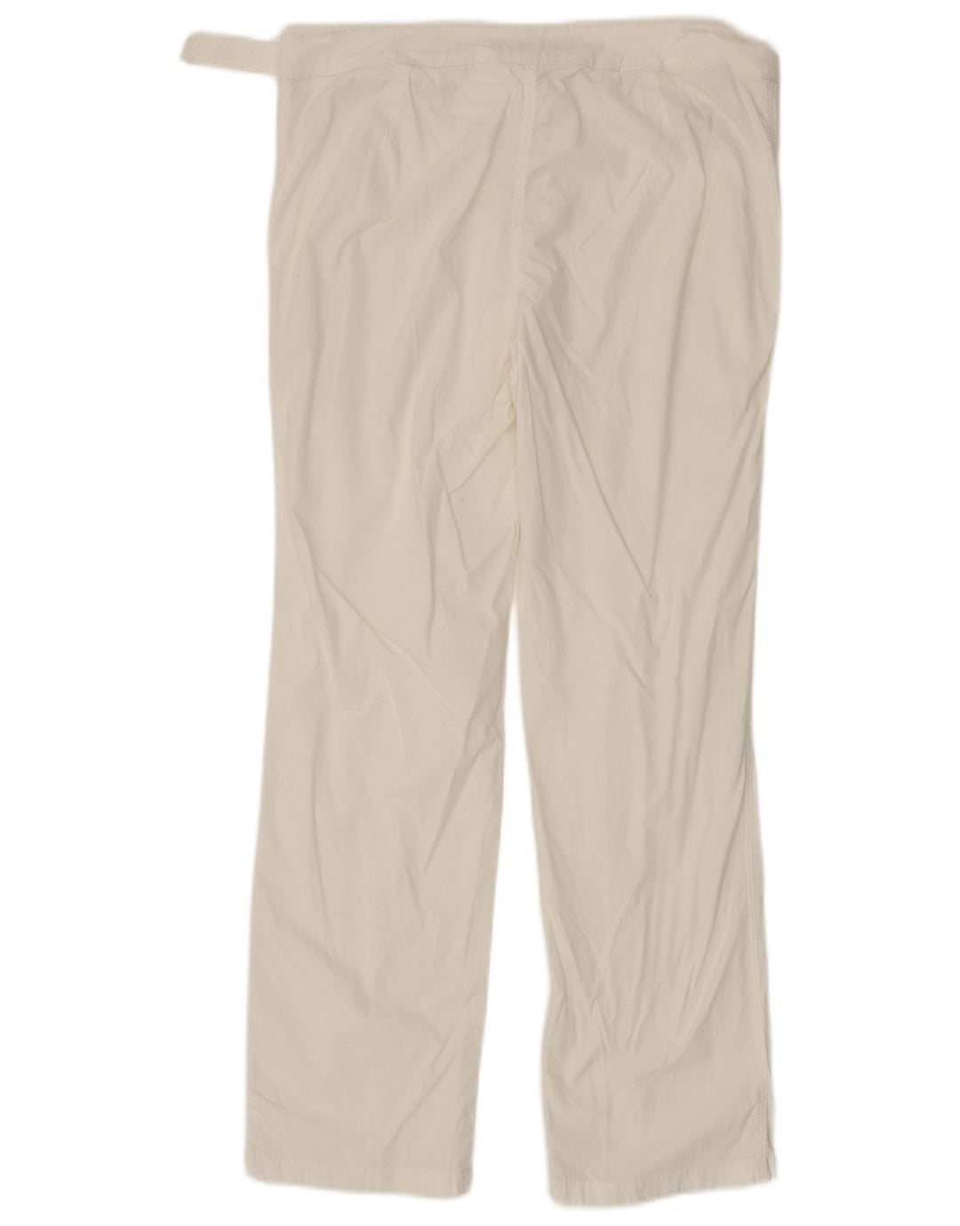 Sergio Tacchini Damen gerade Chinohose IT 44 Medium W30 L27 Weiß