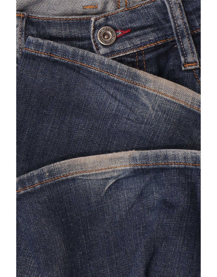 Mustang Herren Straight Jeans W32 L30 Blaue Baumwolle