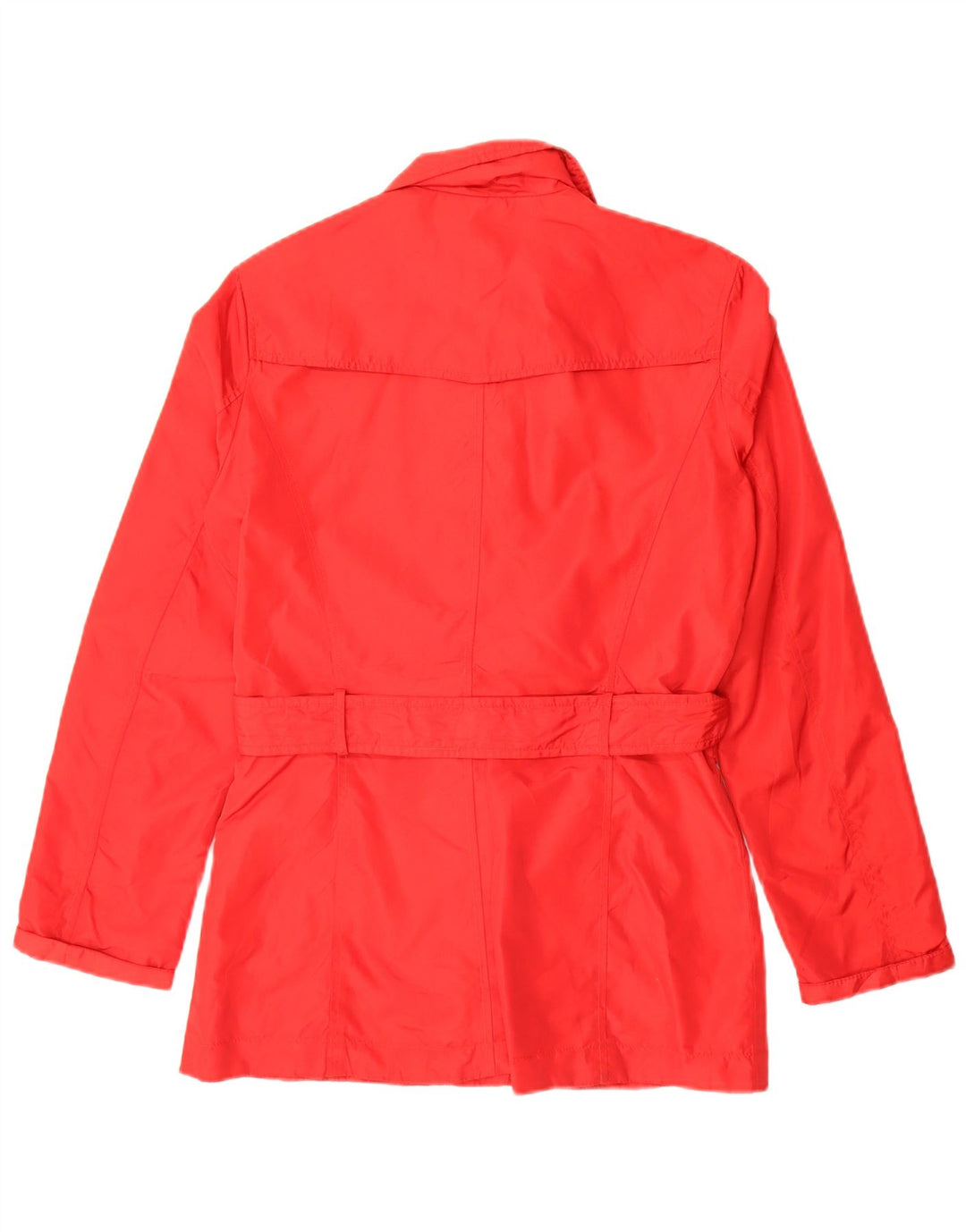 Zara Damen Utility-Jacke UK 10 Small Rotes Nylon