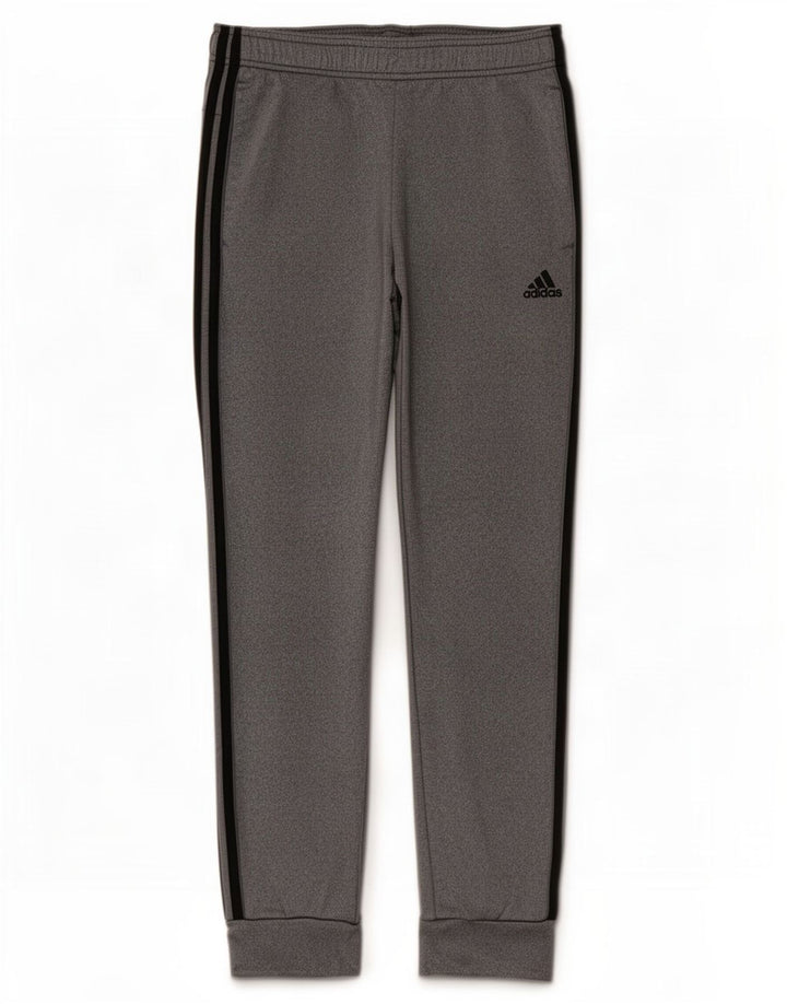 Adidas Damen Trainingshose Jogger UK 8 Small Grau Polyester