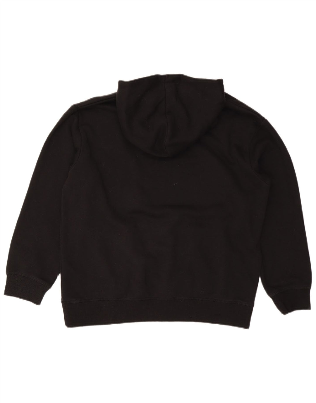 UMBRO Herren-Kapuzenpullover mit Grafik, groß, aus schwarzer Baumwolle