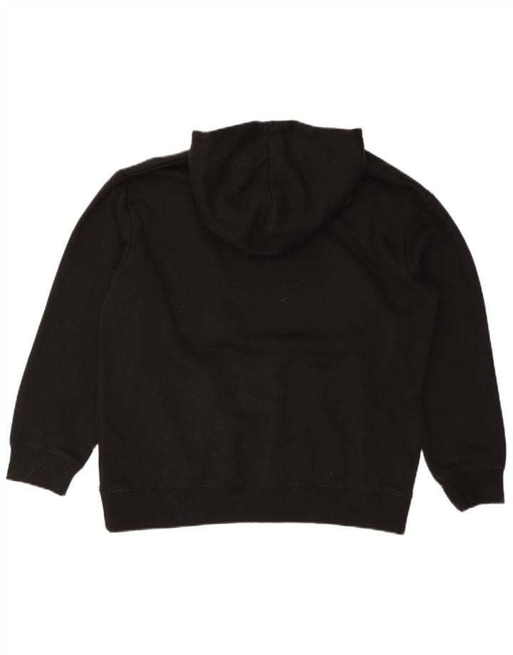 UMBRO Herren-Kapuzenpullover mit Grafik, groß, aus schwarzer Baumwolle