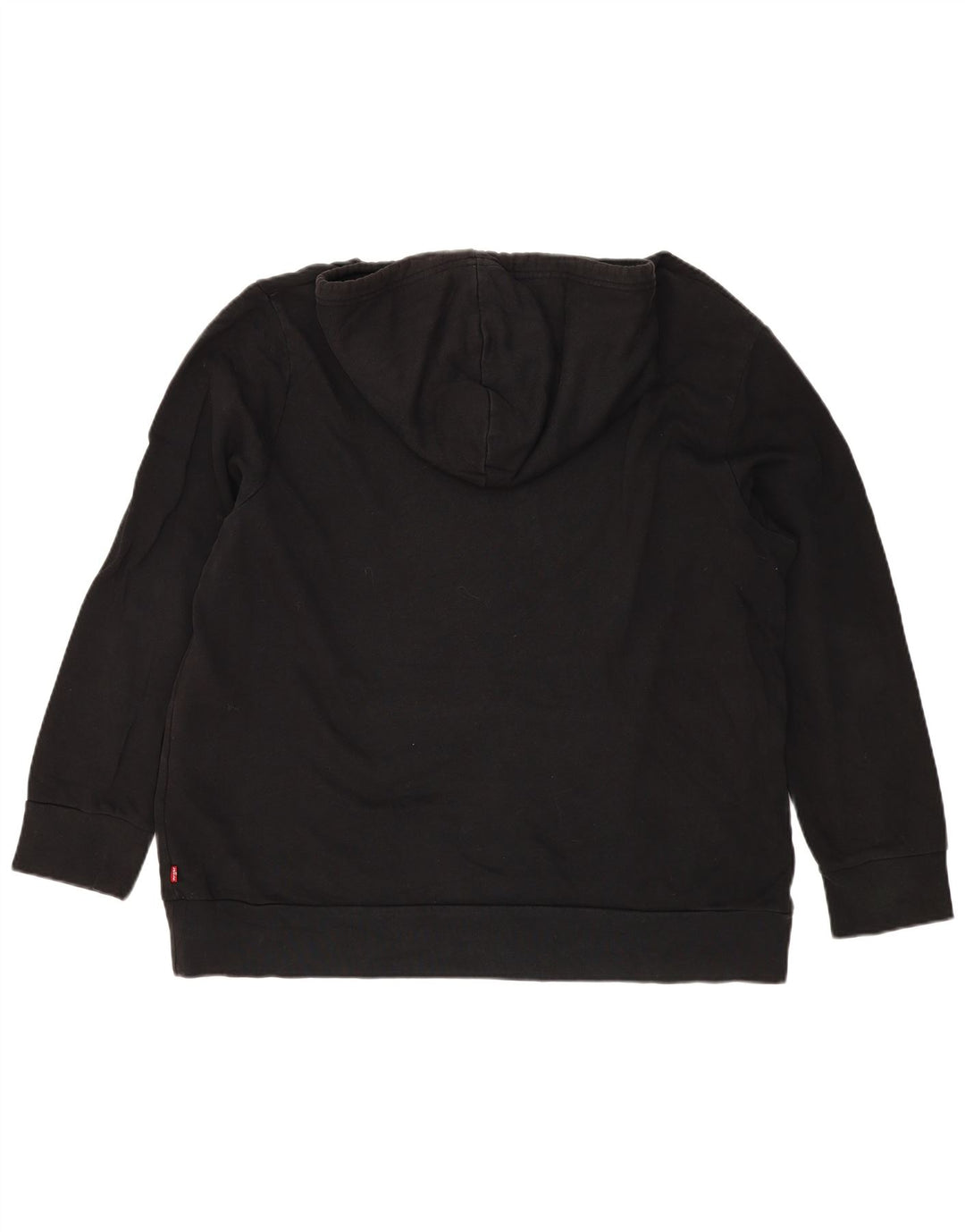 Levi's Herren-Kapuzenpullover mit Grafik, Größe 2XL, schwarze Baumwolle