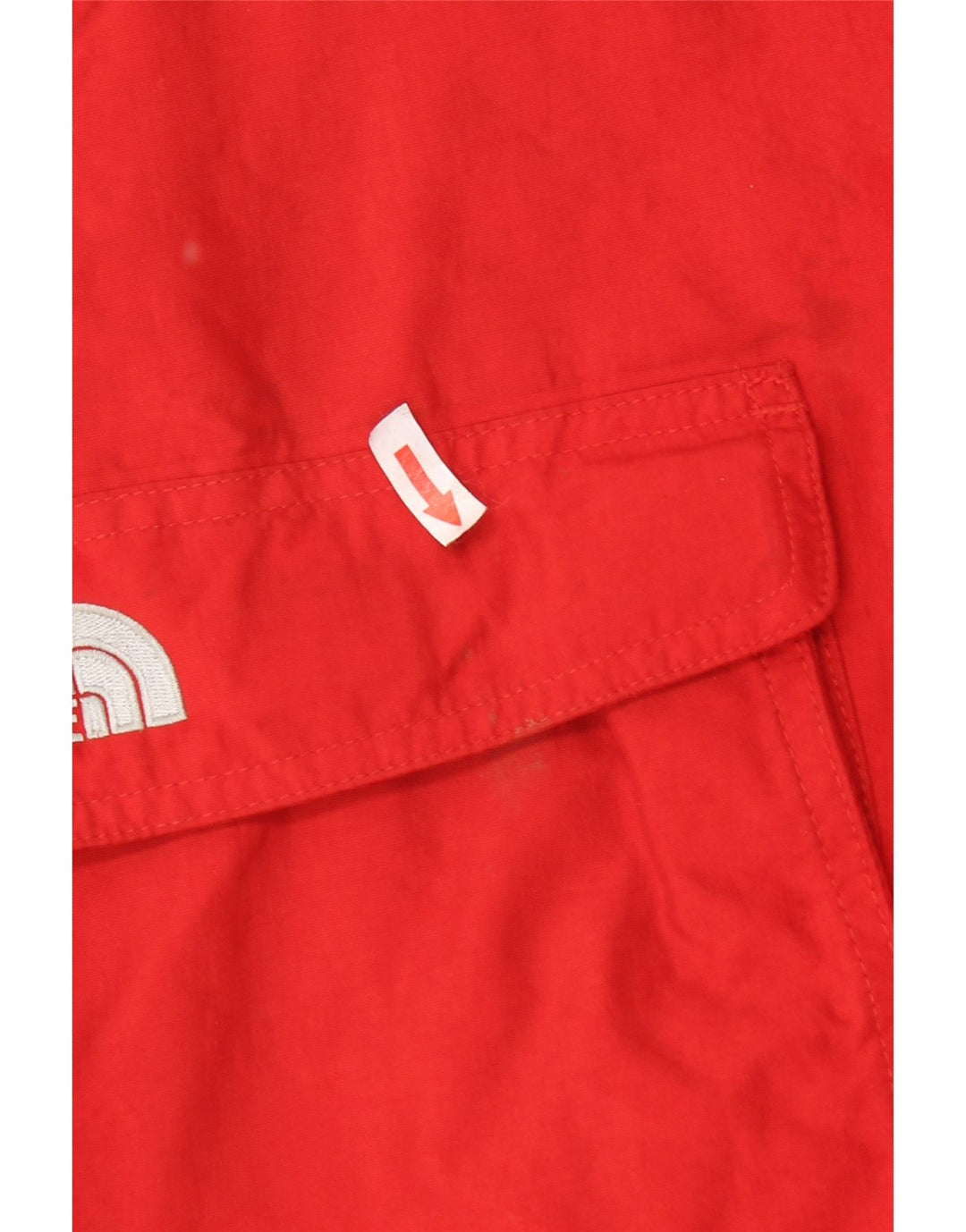 The North Face Herren Karotten-Skihose, großes rotes Nylon