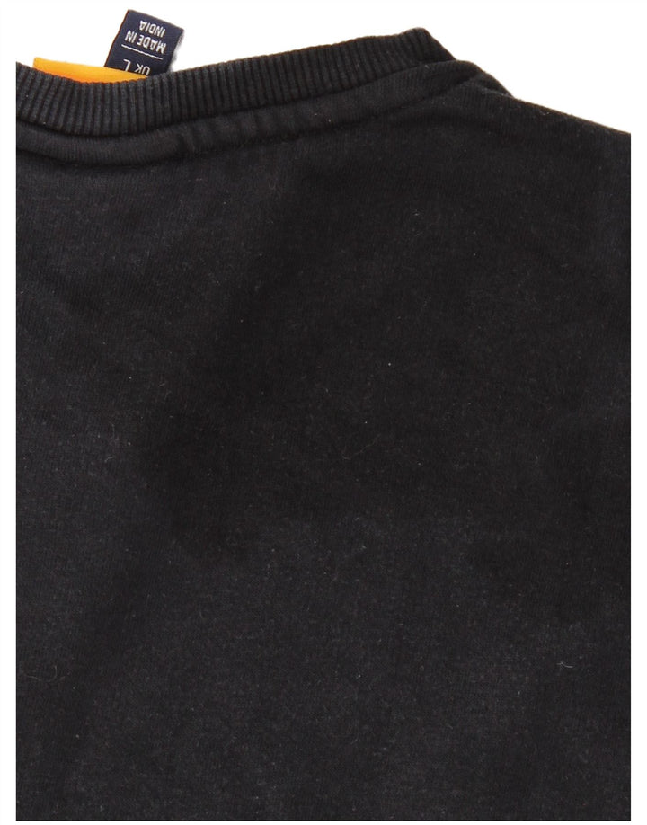 ELLESSE Herren-Sweatshirt mit Grafik, groß, marineblau, Baumwolle