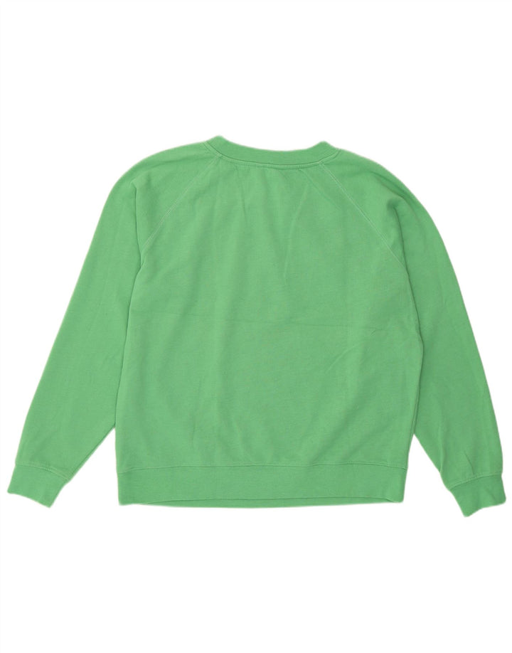 Jack Wills Damen-Sweatshirt in Übergröße mit Grafik, Gr. 10, Größe S, Grün