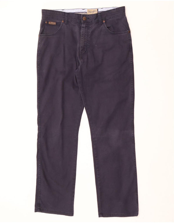 Wrangler Herren Texas Straight Freizeithose W34 L30 Marineblau Baumwolle