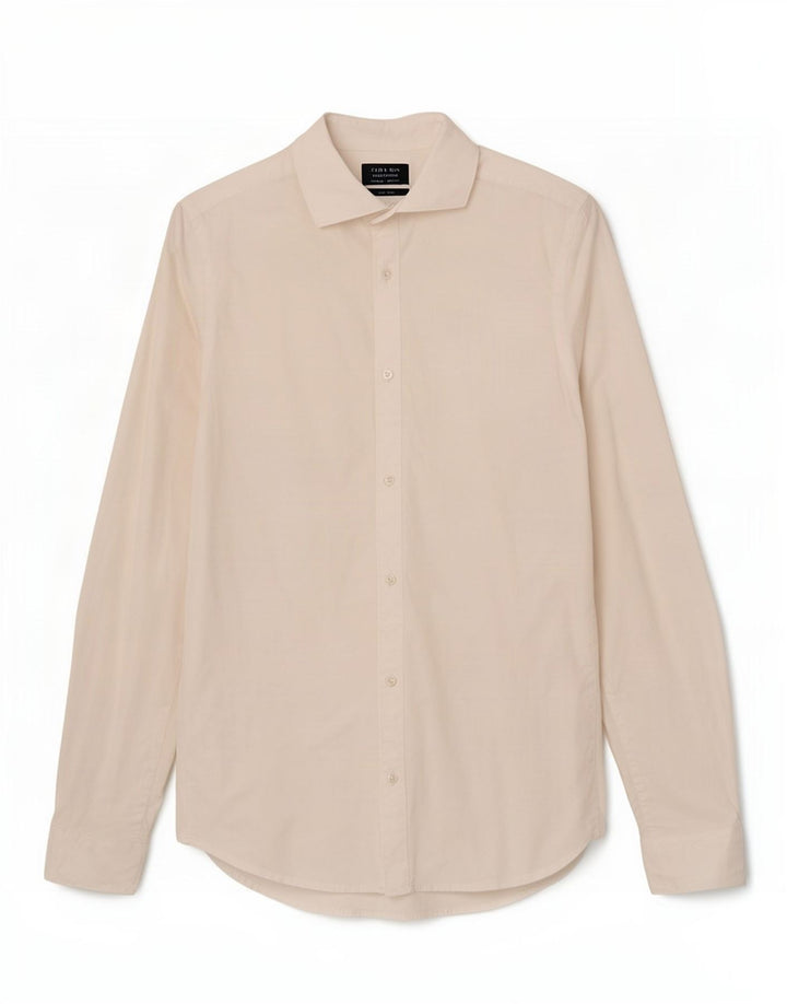 Zara Herren Super Slim Fit Hemd Small Weiß
