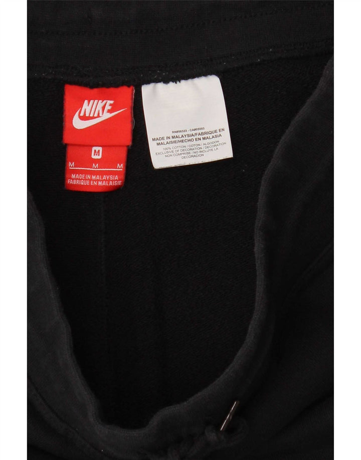 Nike Herren-Sportshorts, mittelgroß, schwarze Baumwolle