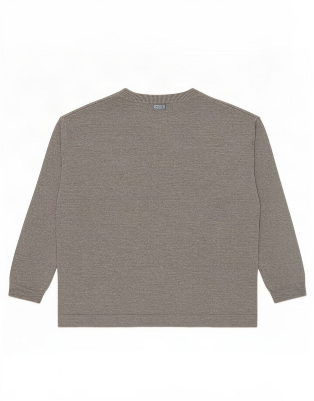 Marks & Spencer Damen-Pullover, übergroß, V-Ausschnitt, Gr. 10, Größe S, Grau
