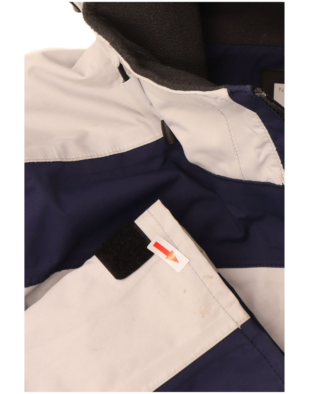 Musto Herren-Windbreaker-Jacke mit Grafik, UK 44 2XL, Marineblau, Farbblock