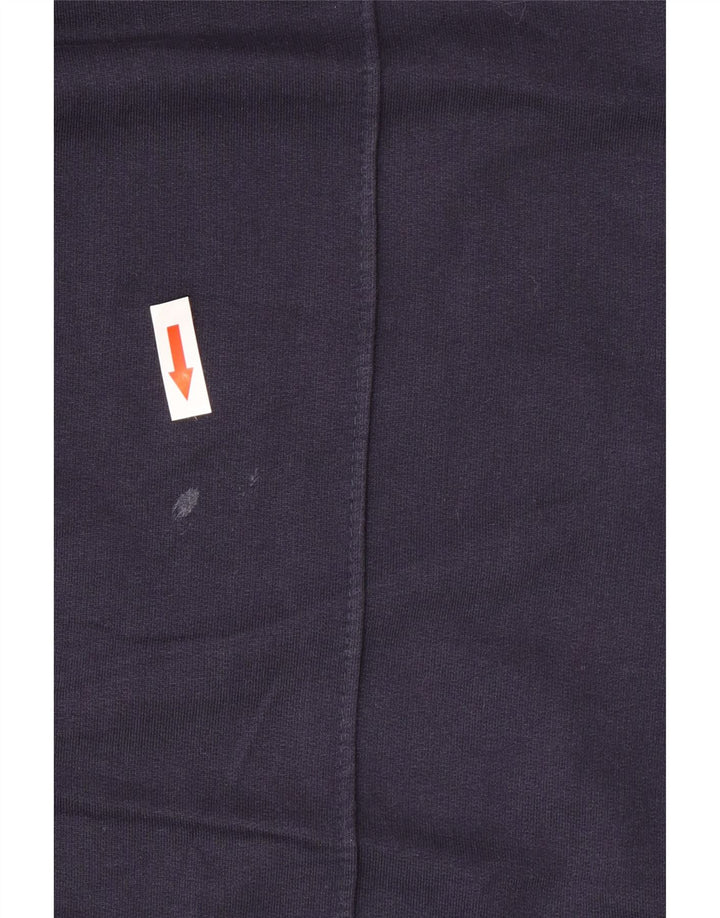 Zara Damen-Trainingshose, UK 12, Mittel, Marineblau, Farbblock