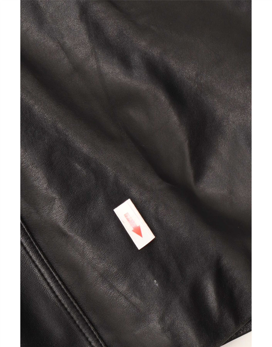 Diletta Lelli Damen Ledermantel IT 46 Large Schwarz
