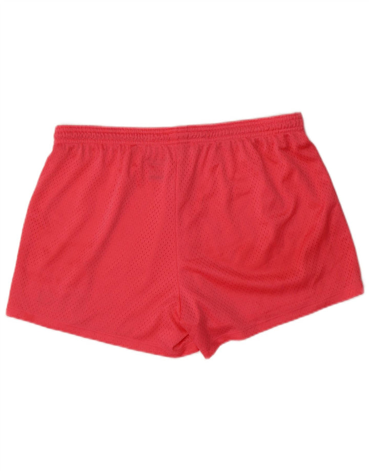 Champion Damen Sportshorts UK 16 Large Rosa Polyester