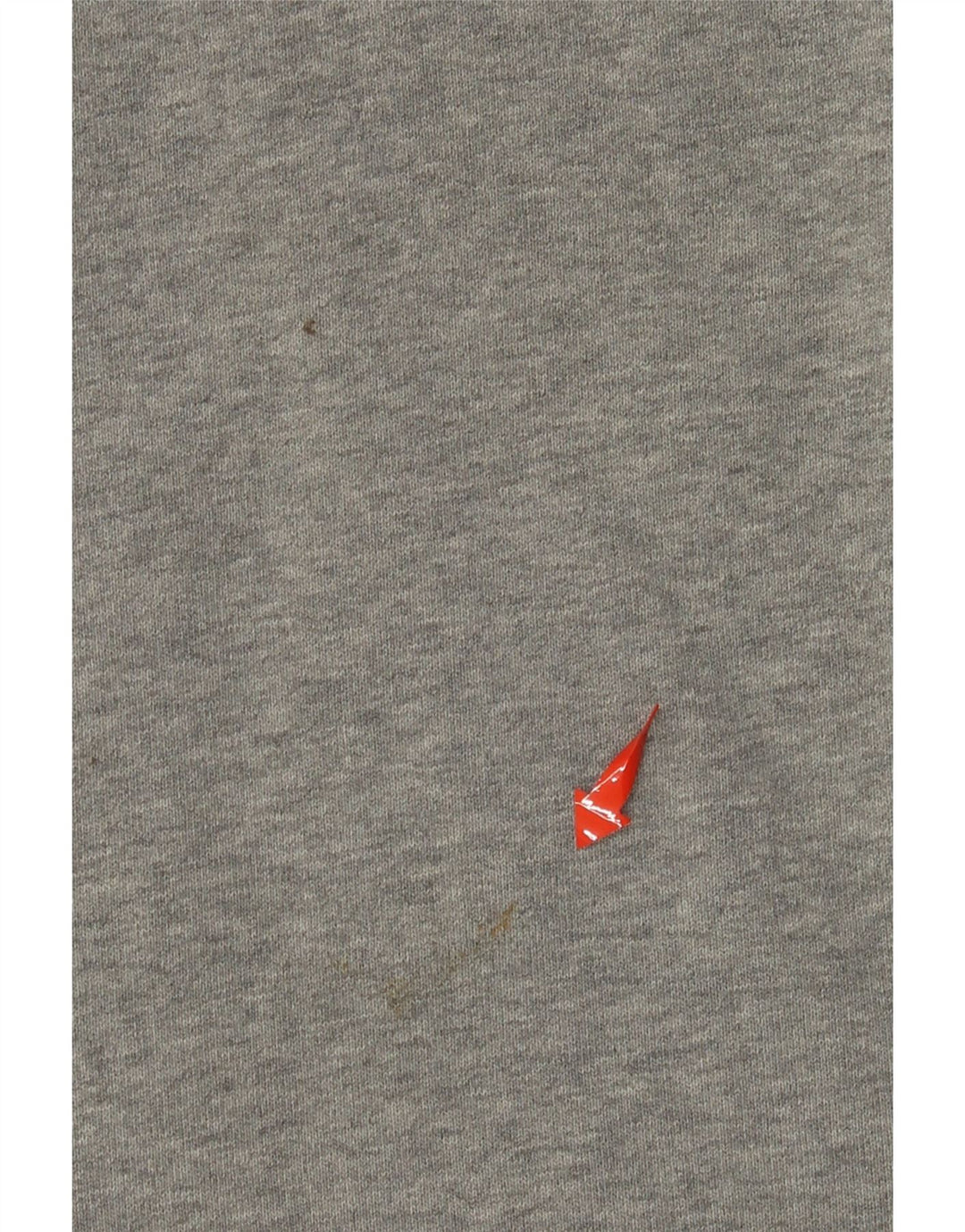 TOMMY HILFIGER Grafischer Herren-Kapuzenpullover aus mittelgrauer Colourblock-Baumwolle